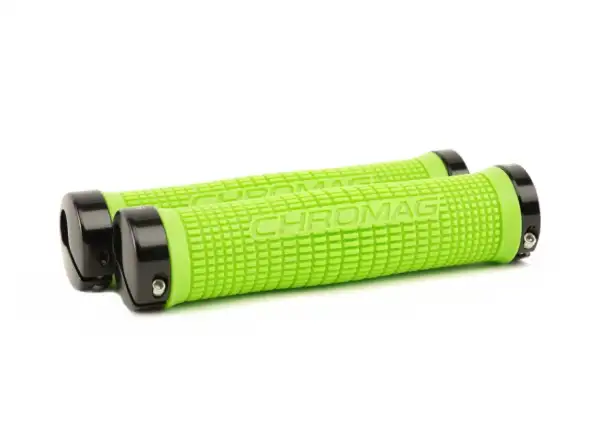 Chromag Squarewave grips green