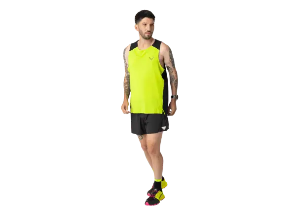 Dynafit DNA men's sleeveless shirt Ultra Yellow