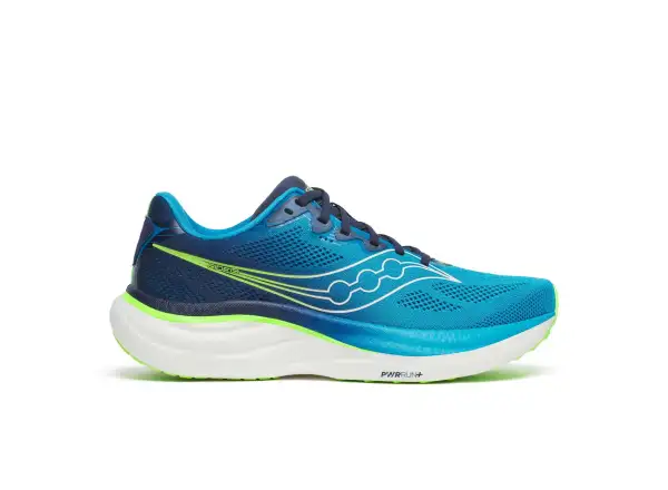 Saucony Ride 19 men's running shoes Cobalt/Slime