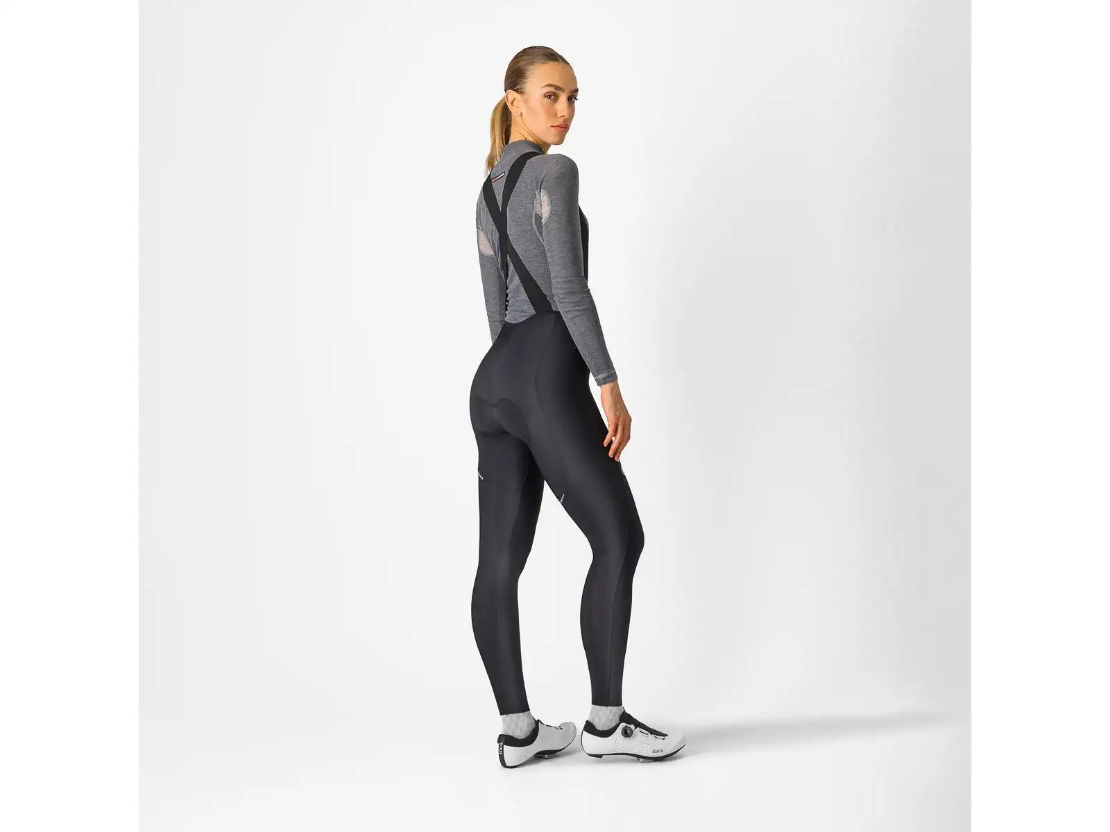 Castelli Espresso Bibtight women's bib tights with pad Black