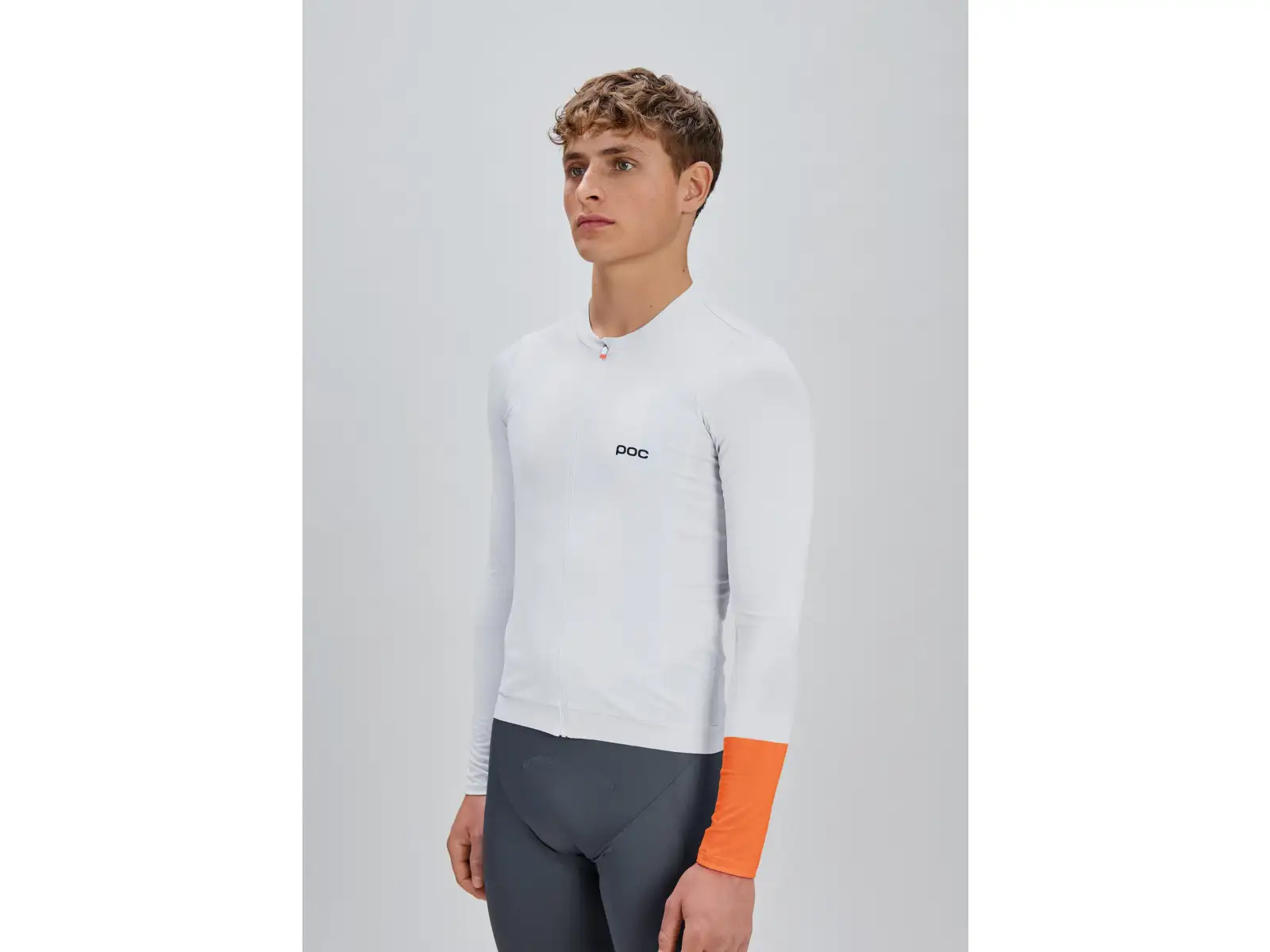 POC Cadence men's long sleeve jersey Hydrogen White