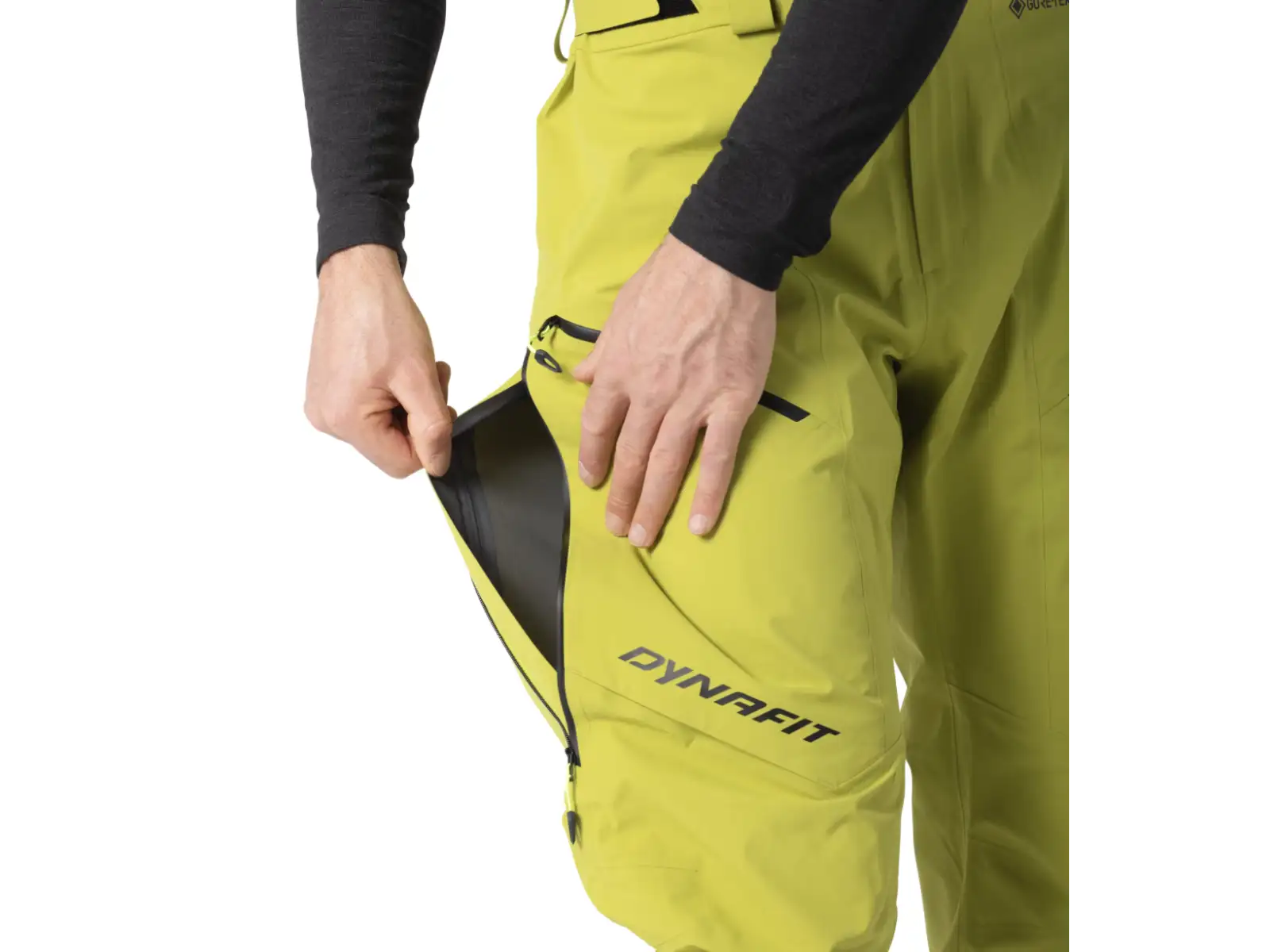 Dynafit Ridge Gore-Tex men's pants Golden Lime