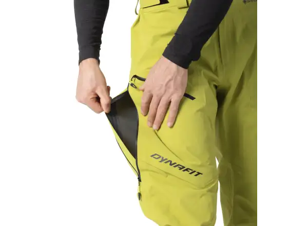 Dynafit Ridge Gore-Tex men's pants Golden Lime