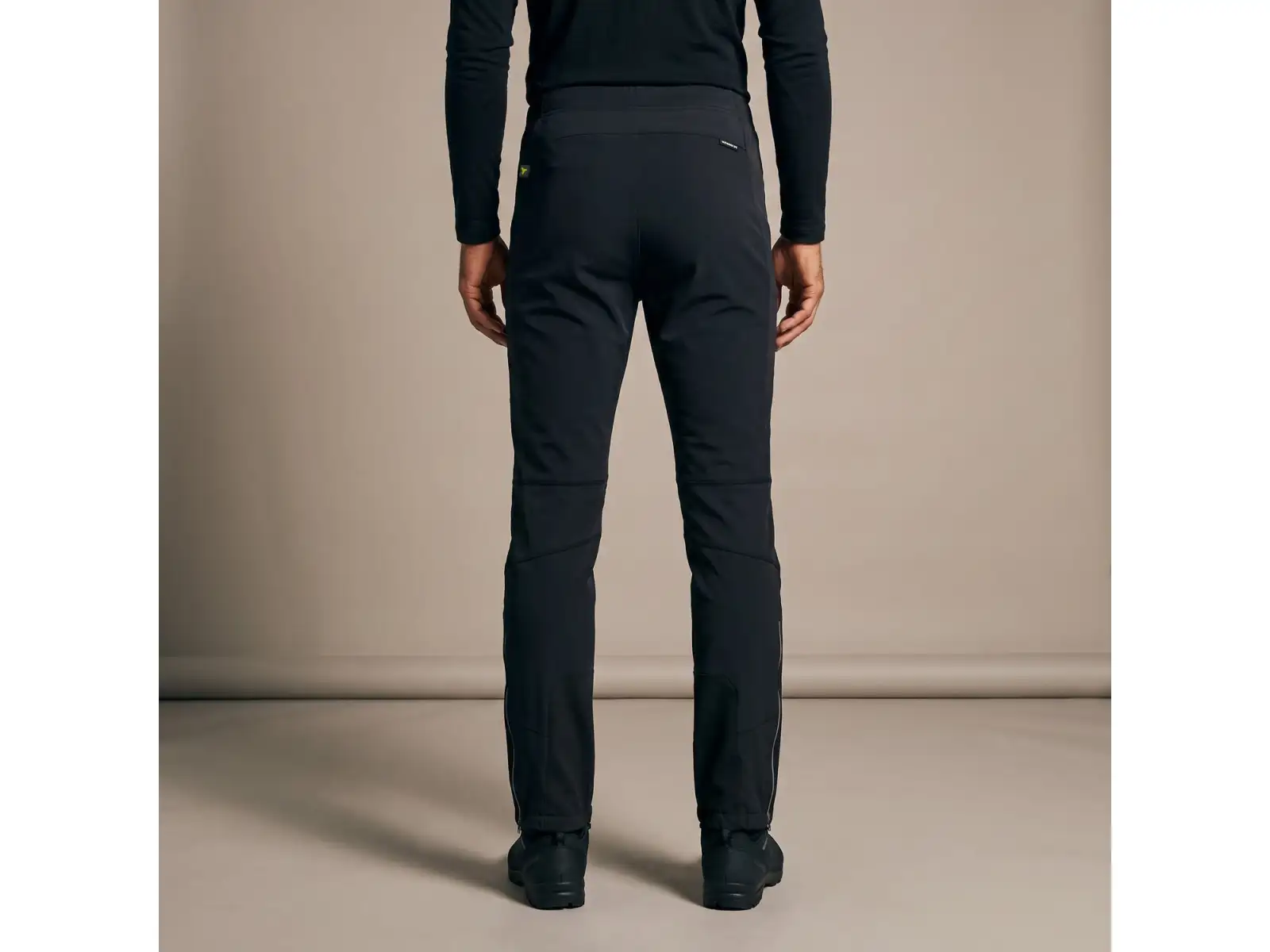 Silvini Soracte men's pants Black/Merlot
