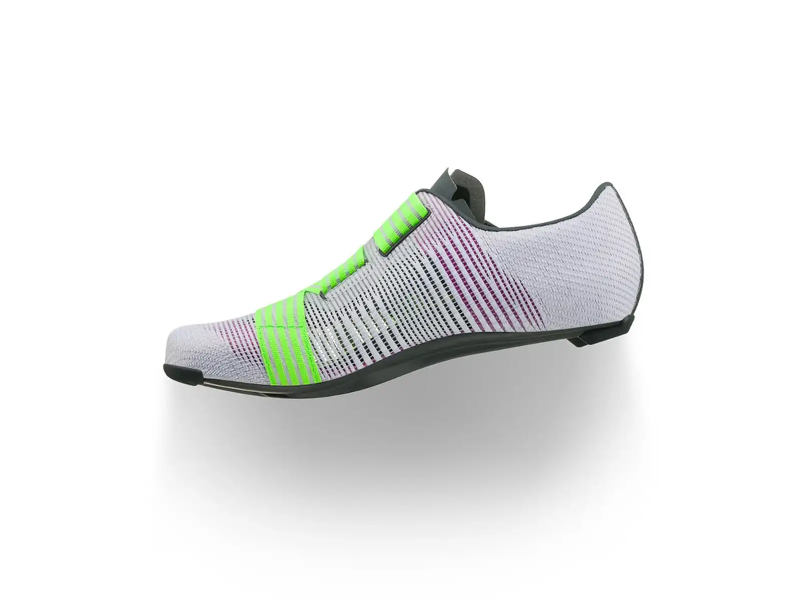 Fizik Vento Powerstrap Aeroweave road cycling shoes Light Violet/Neon Green