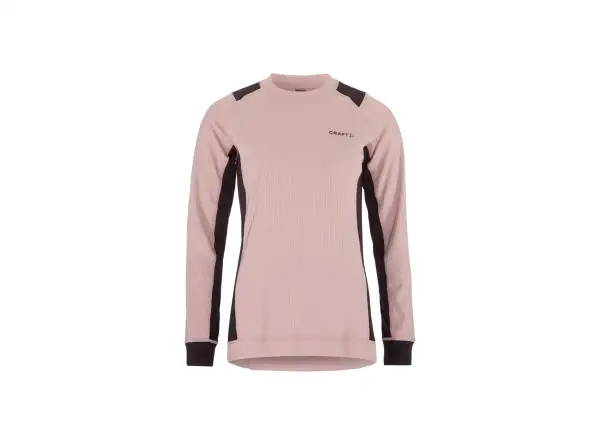 Craft Core Dry Baselayer women's set long sleeve shirt+pants pink