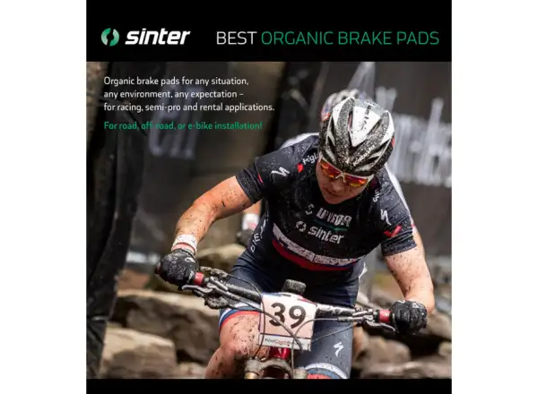 Sinter Shimano B Type brake pads semi-metal black