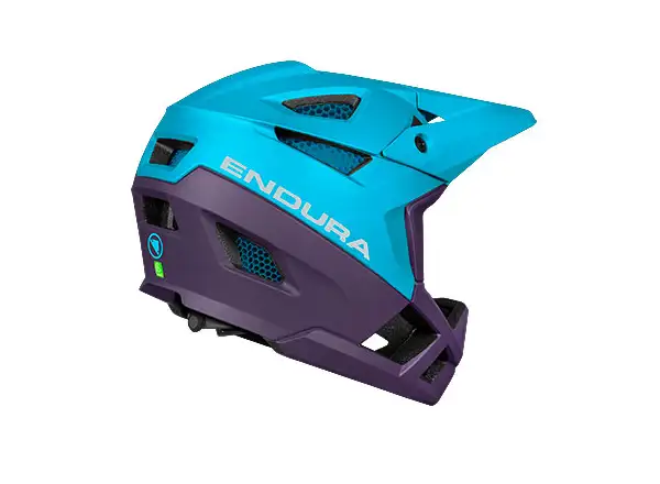 Endura MT500 Full Face helmet Electric Blue