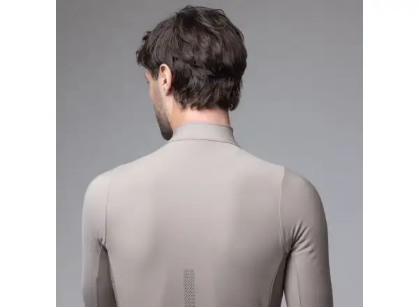 Alé Pragma Fondo 3.0 men's insulated jersey long sleeve Rope Grey