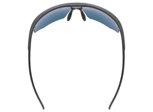 Uvex Aerios Glasses Black Matt / Mir. Red