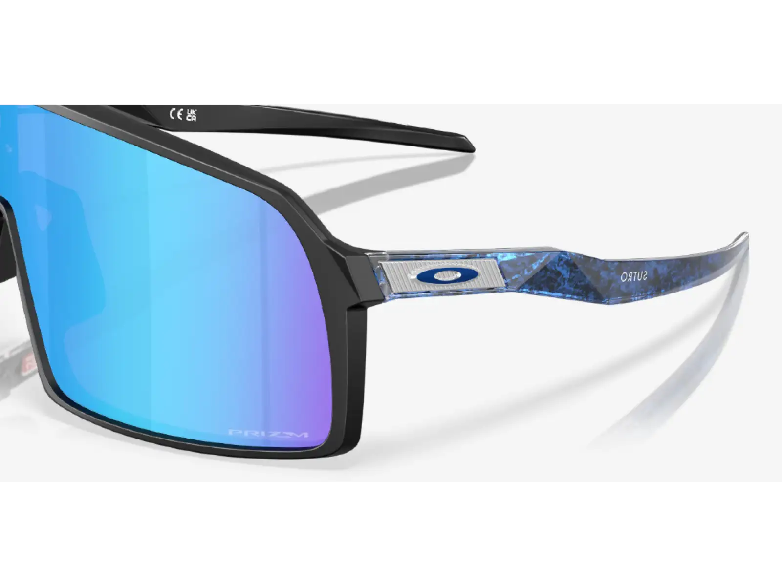 Oakley Sutro sunglasses Matte Black/Crystal Blue/Prizm Sapphire