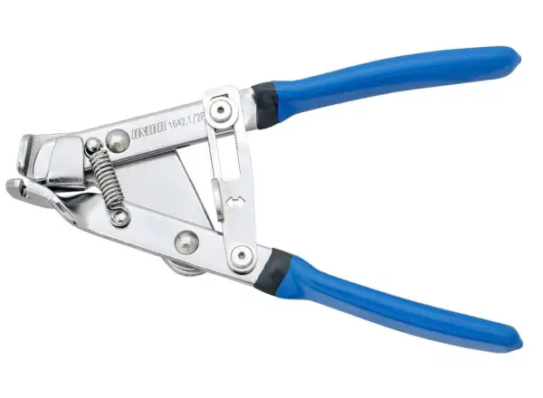 Unior pliers with cable holding safety 185mm