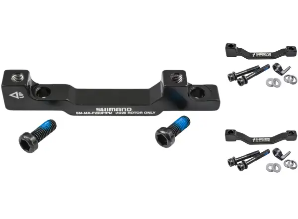 Shimano SM-MA-F220 220 mm disc brake adapter, P/PL2, front