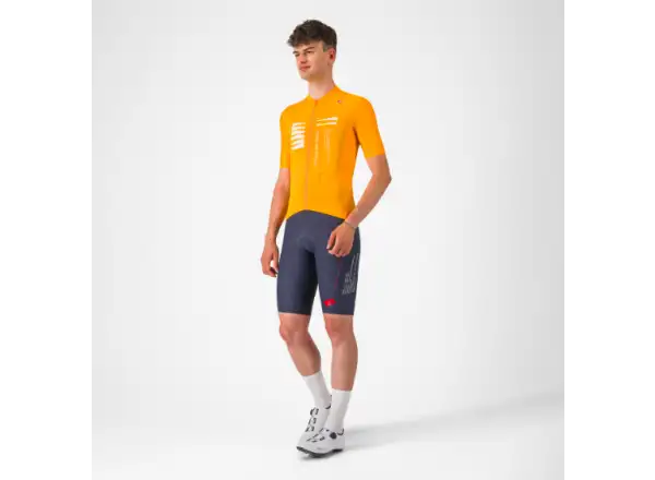 Castelli Espresso R-A/D men's jersey short sleeve Vivid Orange