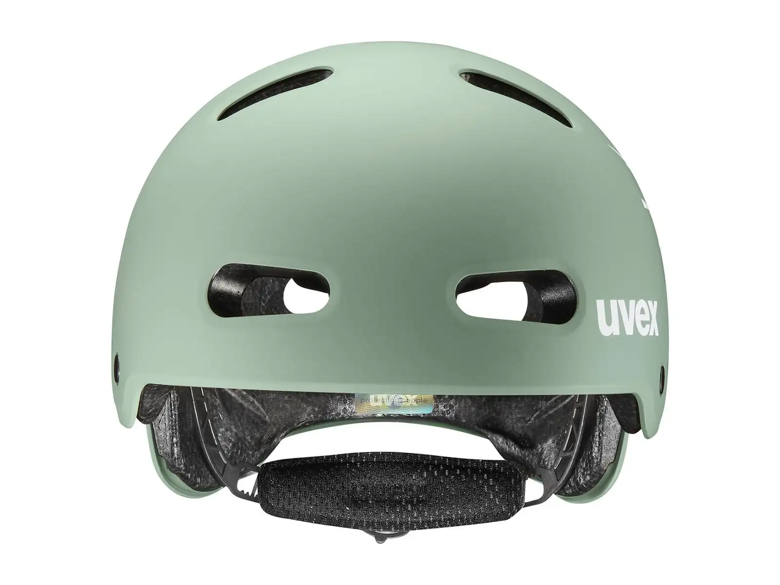 Uvex Kid 4 Style kids helmet Bam Moss Green/Papaya Matt