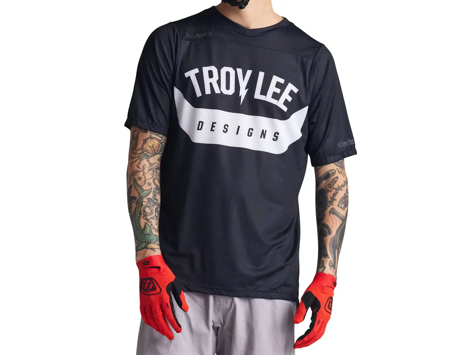 Troy Lee Designs Skyline Air men's jersey short sleeve Aircore Black