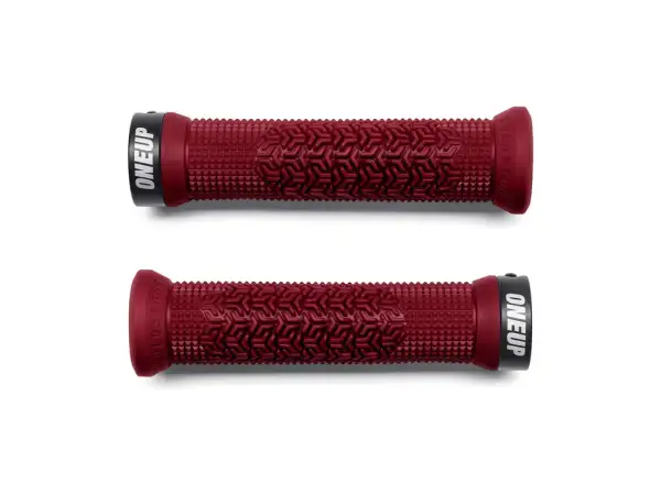 One Up Goldstone Grips Burgundy Red