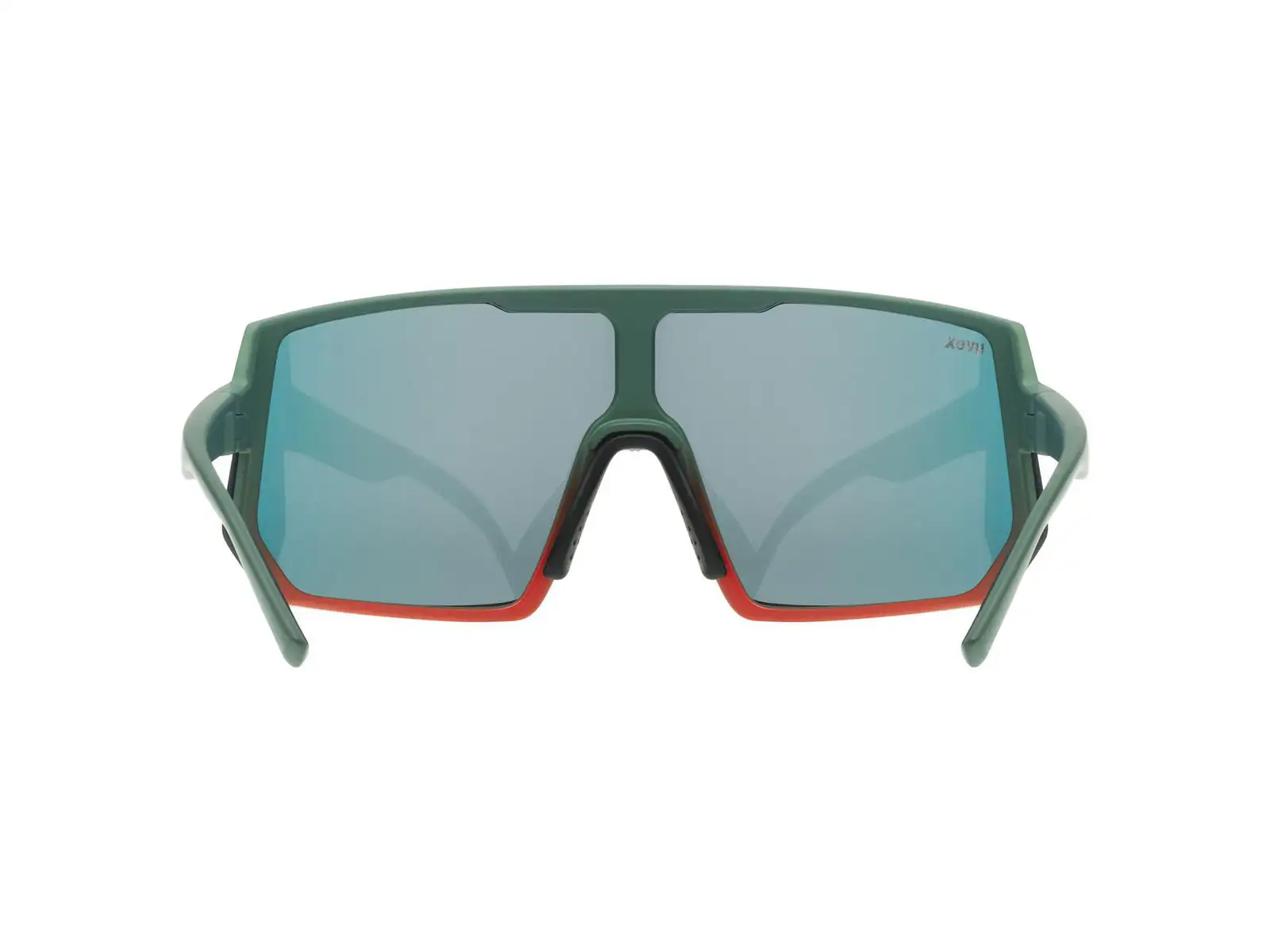 Uvex Sportstyle 235 glasses Moss Green Grapefruit Matte/Mirror Red (cat. 2)