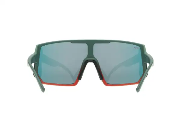Uvex Sportstyle 235 glasses Moss Green Grapefruit Matte/Mirror Red (cat. 2)