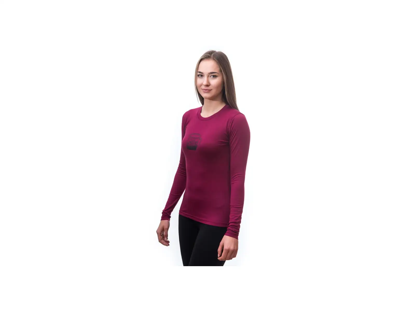 Sensor Merino Active Pt Mug women's long sleeve shirt Lilla
