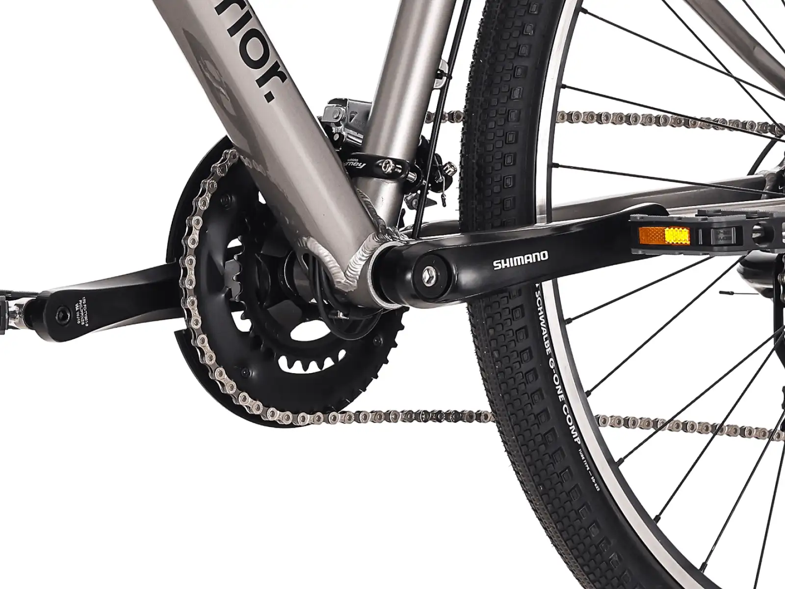 Superior Blox 6.0 trekking bike Gloss Dark Chrome