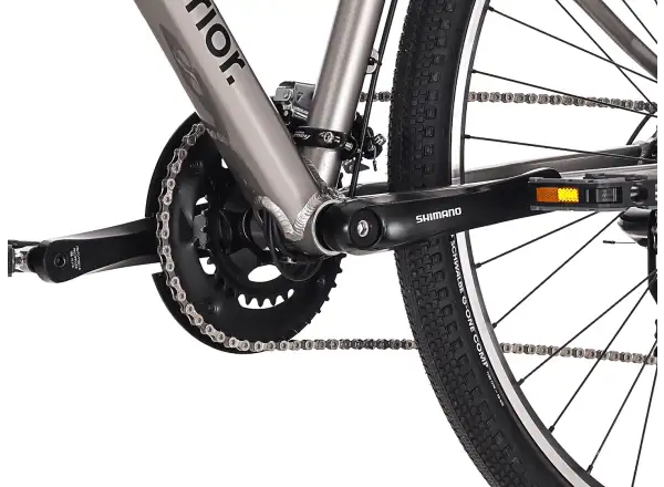 Superior Blox 6.0 trekking bike Gloss Dark Chrome