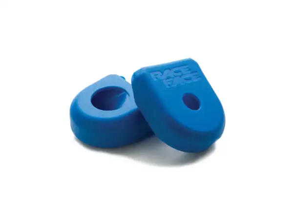 Race Face Crank Boot carbon crank covers G4 medium 2pcs blue