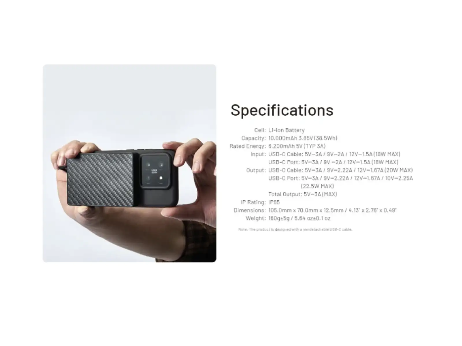 Nitecore High-performance Powerbank POCKET 10000