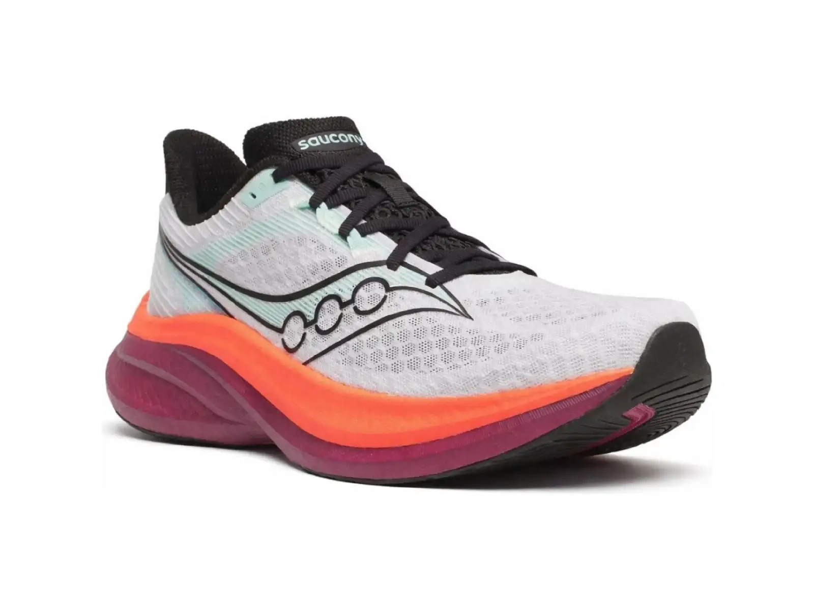 Saucony Endorphin Speed 5 men's running shoes White/Crimson