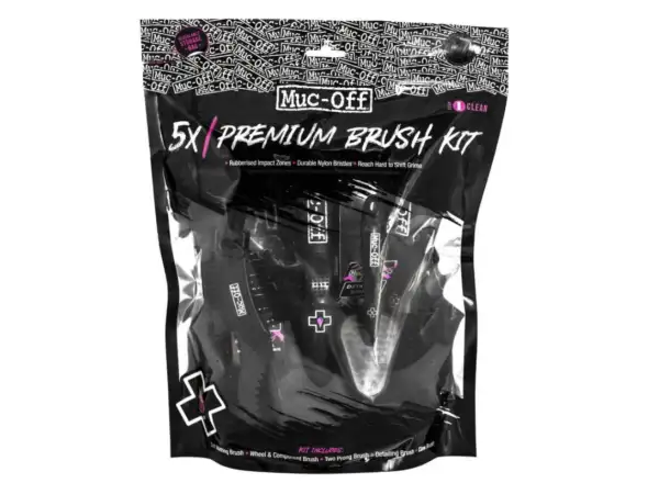 Muc-Off 5 Brush Set cleaning brushes set