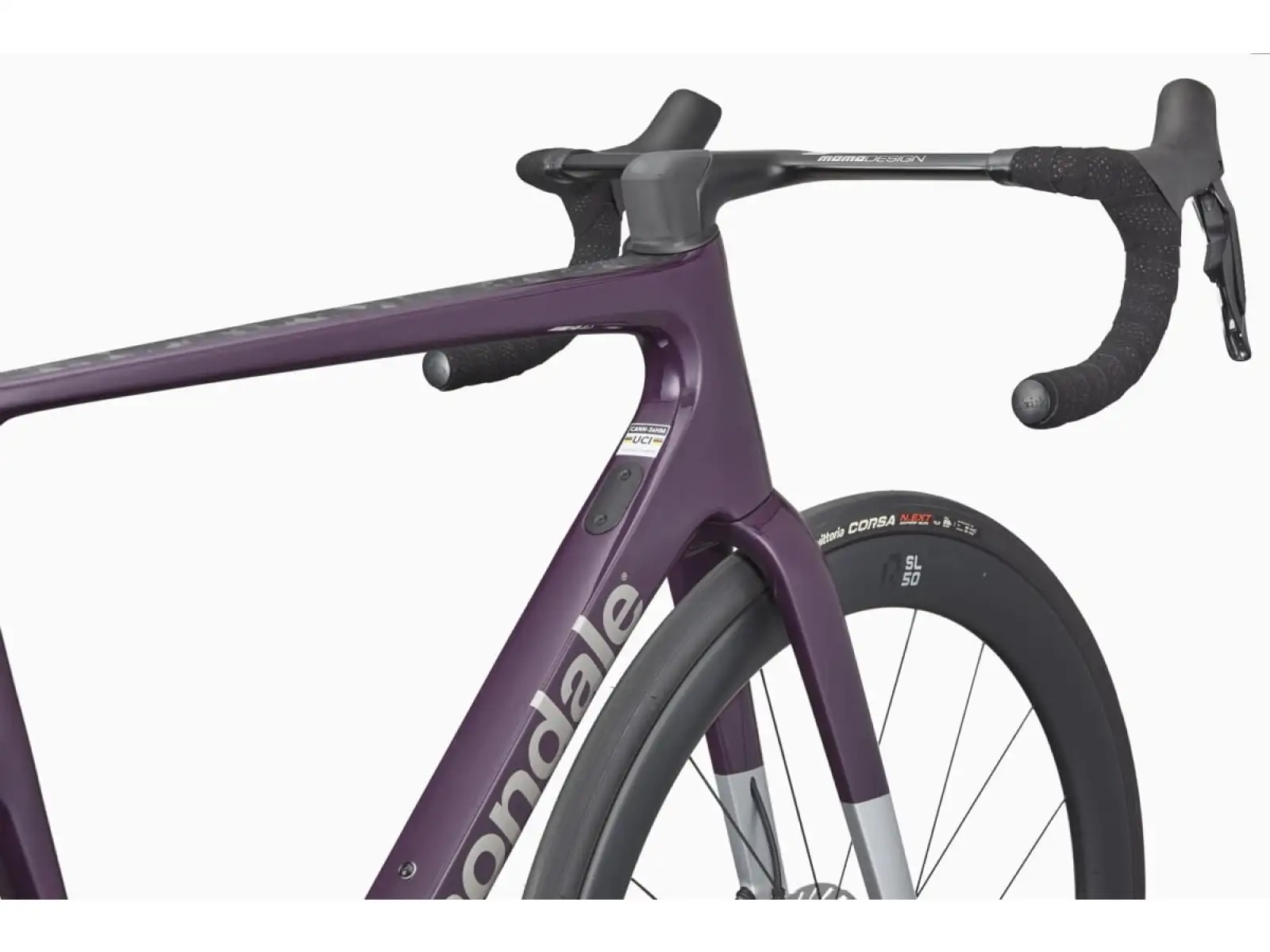 Cannondale SuperSix Evo Hi-Mod 2 road bike Tinted Purple