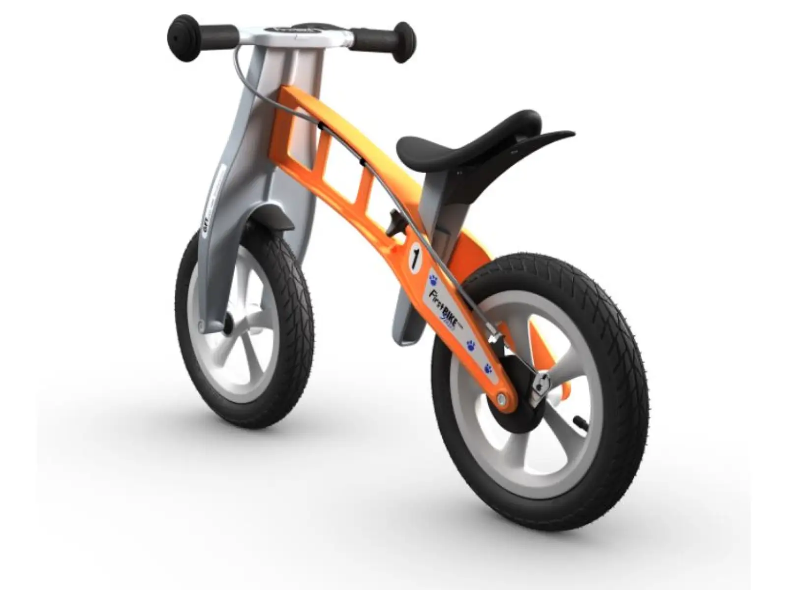 First Bike Street children's balance bike orange