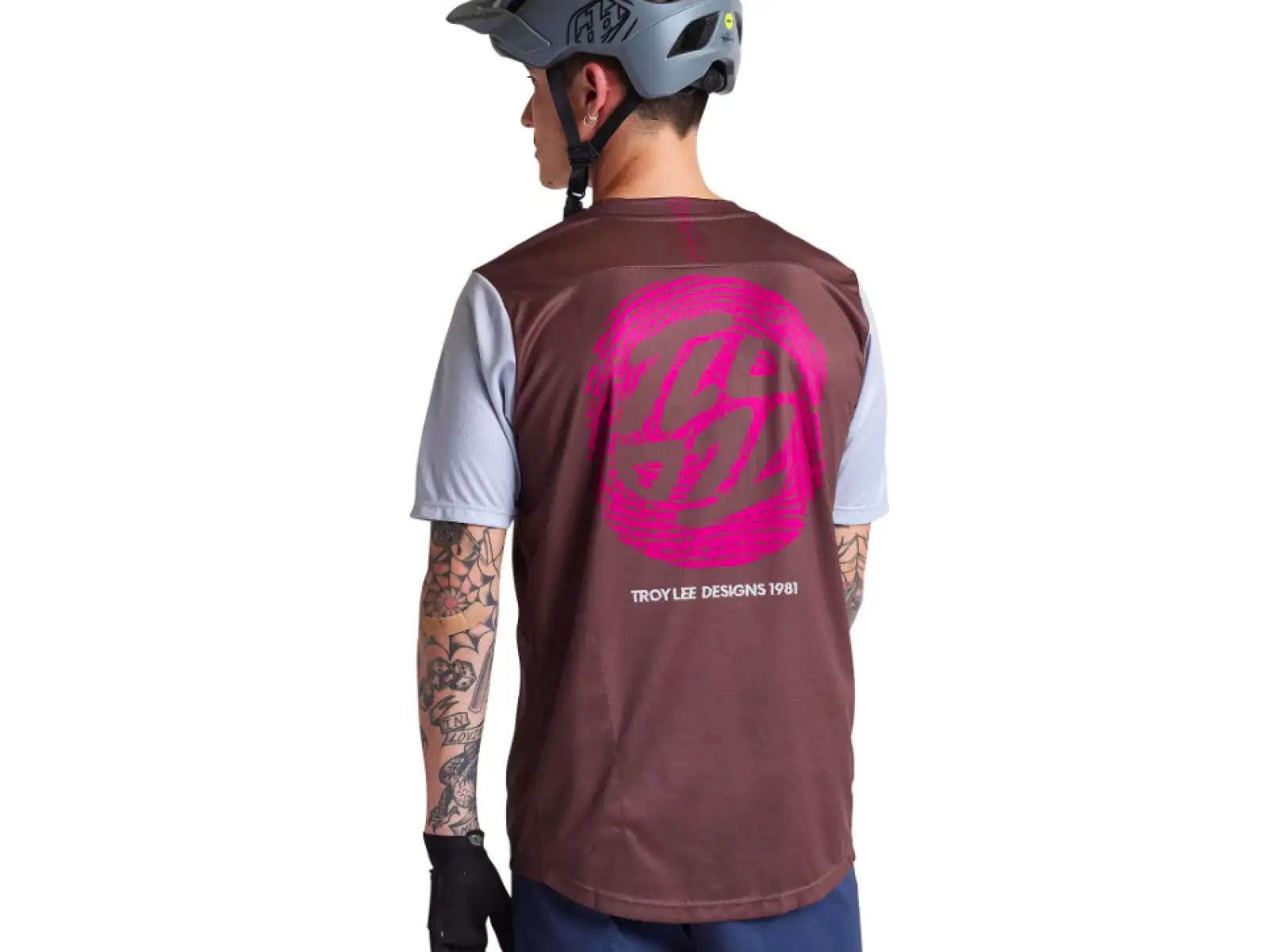 Troy Lee Designs Flowline men's jersey short sleeve Flipped Chocolate