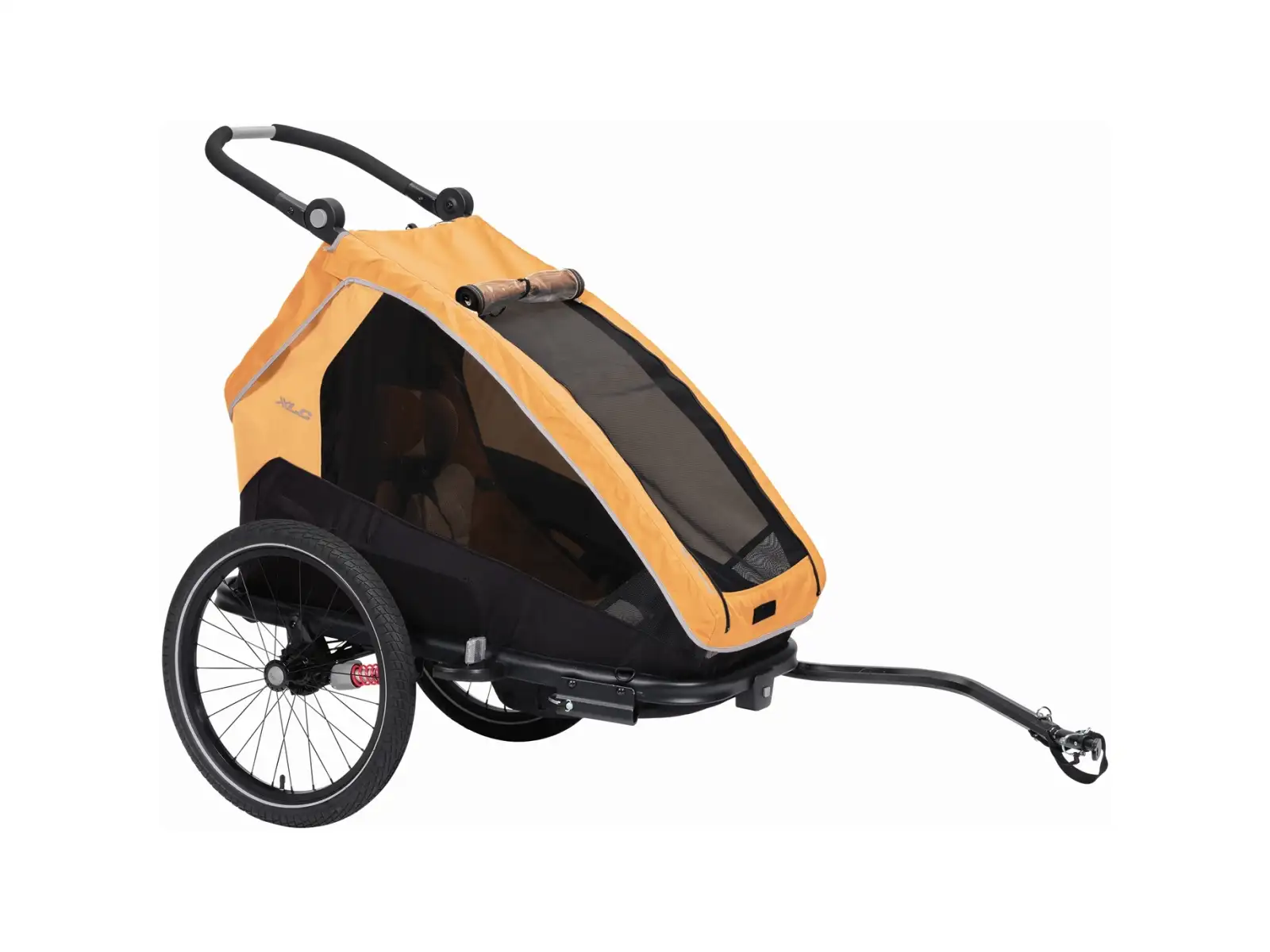 XLC MONOs BS-C09 children's trailer 20" Marigold/Anthrazit
