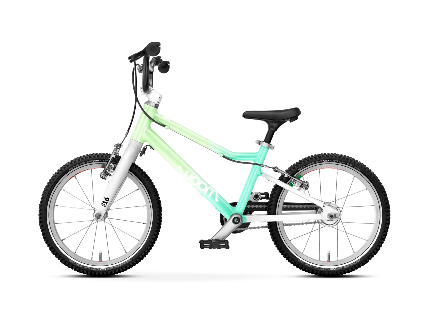 Woom GO 3 Automagic children's bike 16 Spearmint Crush Limited