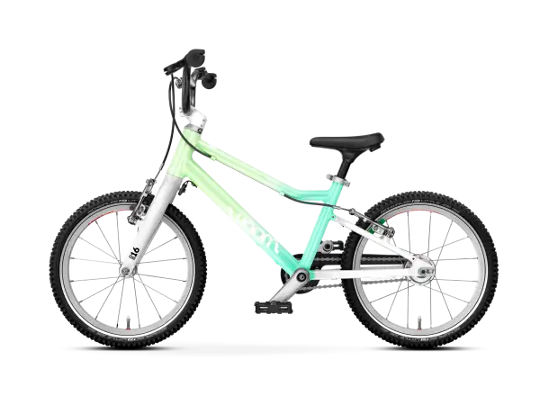 Woom GO 3 Automagic children's bike 16 Spearmint Crush Limited