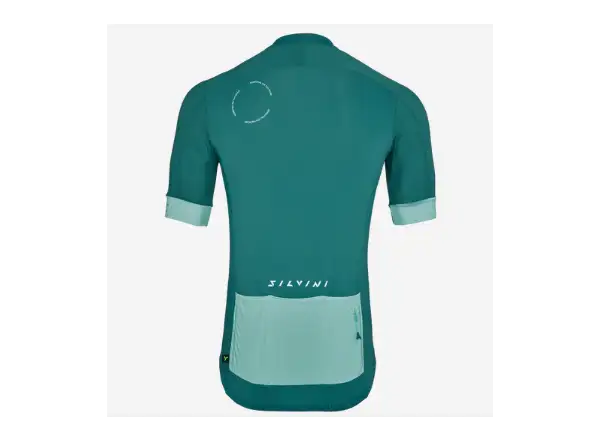 Silvini Carnio men's jersey short sleeve Olive Ocean