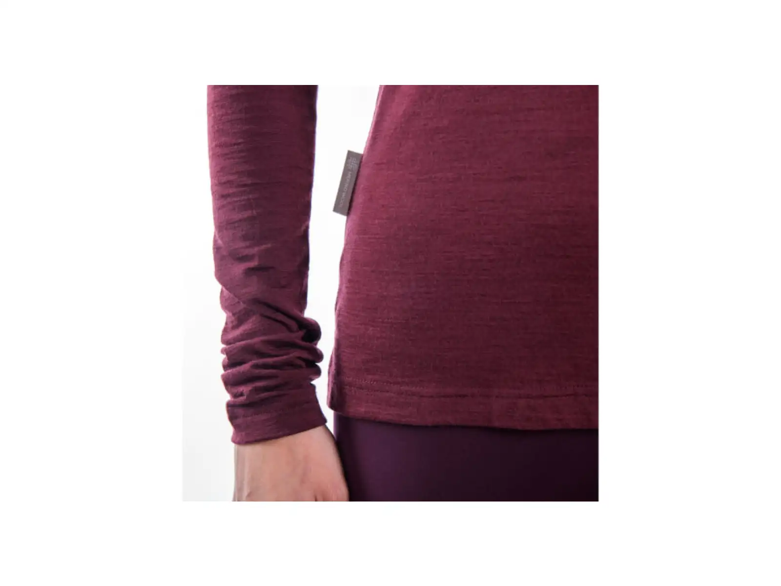 Sensor Merino Air PT Hills women's long sleeve shirt Port Red