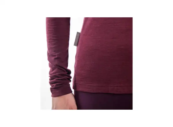 Sensor Merino Air PT Hills women's long sleeve shirt Port Red
