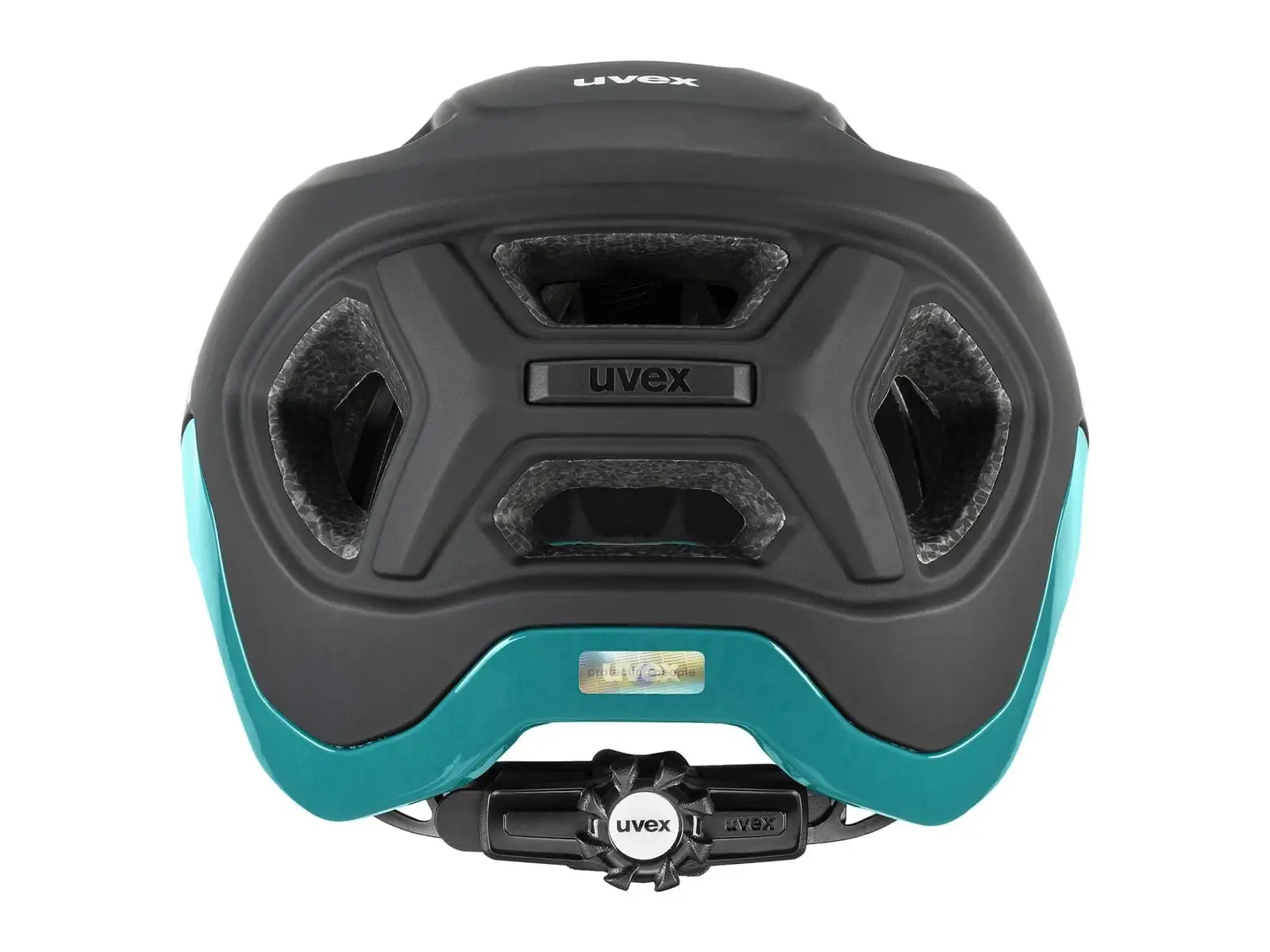 Uvex React helmet Black/Teal Matt