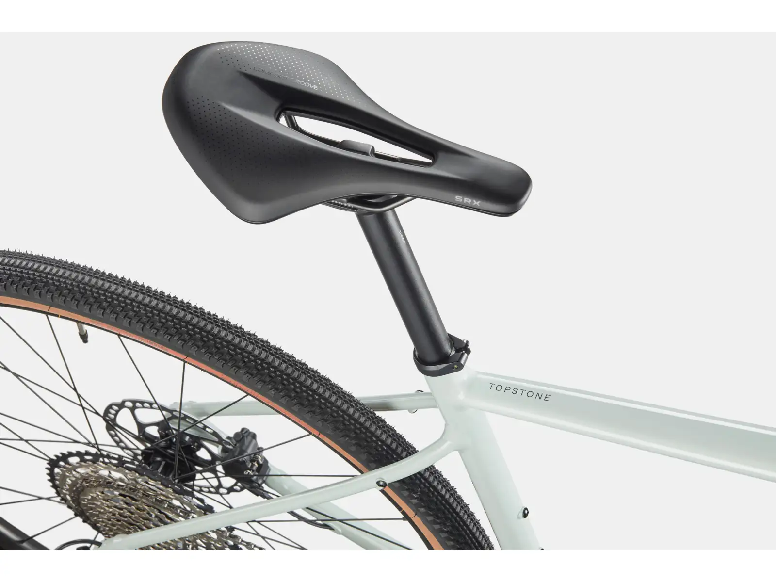 Cannondale Topstone CAAD Lefty gravel bike Sky Grey