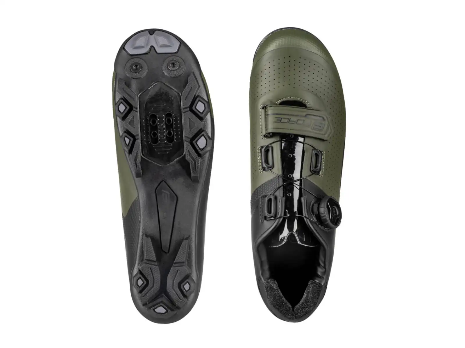 Force Virtuoso Gravel men's cycling shoes black/army