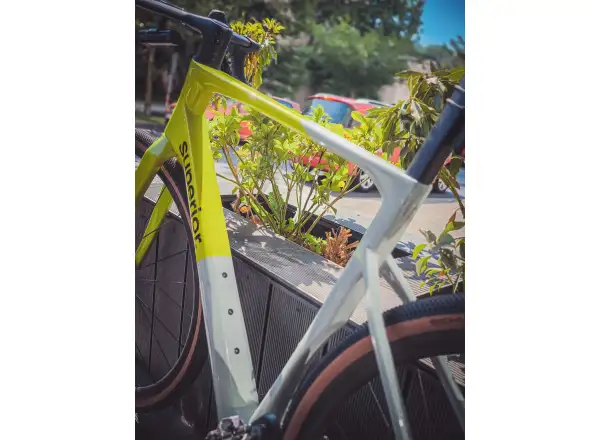 Superior XR 9.7 GR Gloss gravel bike Grey/Racing Yellow