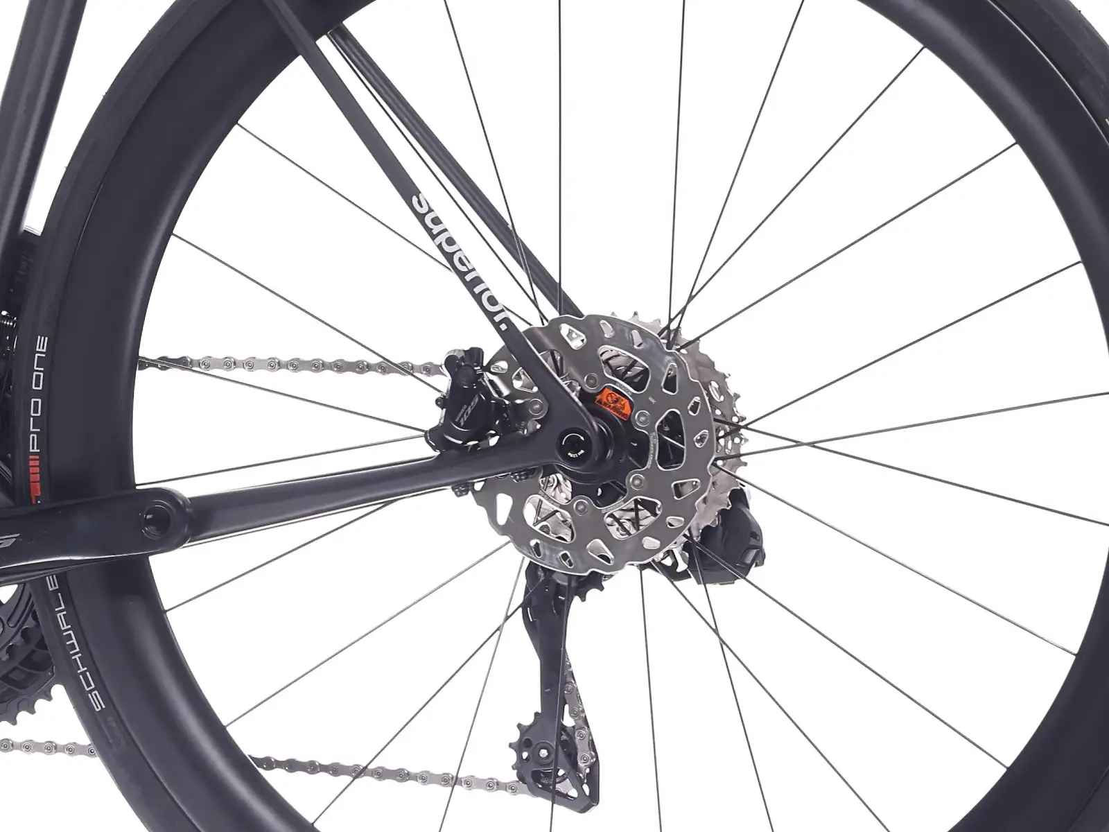Superior RR 9.6 road bike Matte Carbon / White