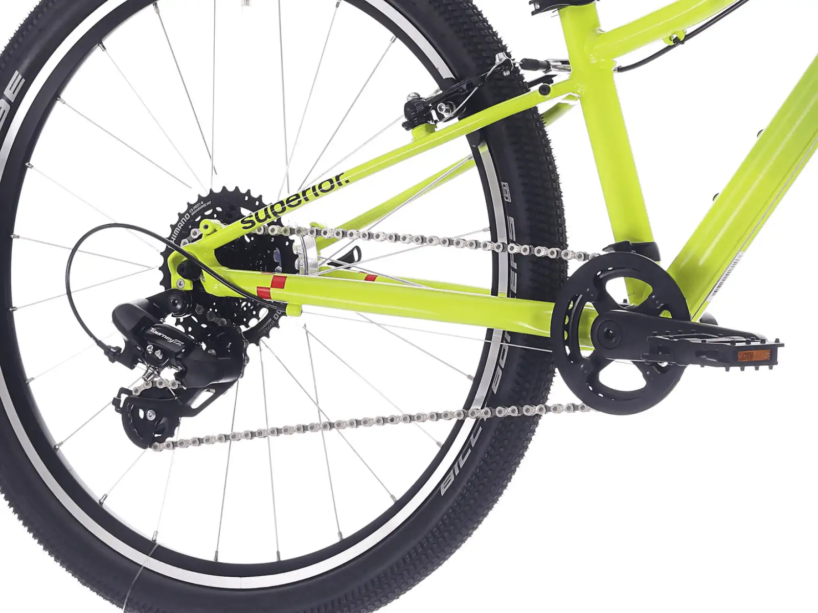 Superior RACER 24 kids bike Matte Radioactive Yellow