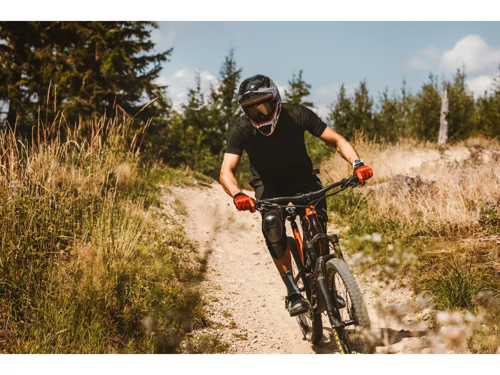 Force MTB Mount men's jersey short sleeve black