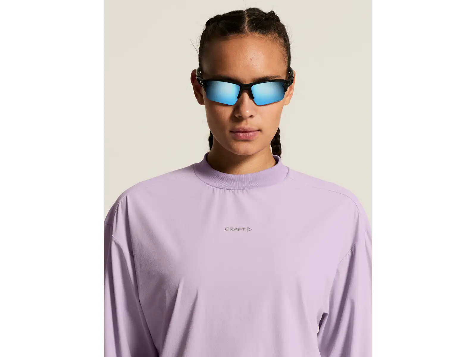 Craft Hypervent Wind Top women's long-sleeve T-shirt purple