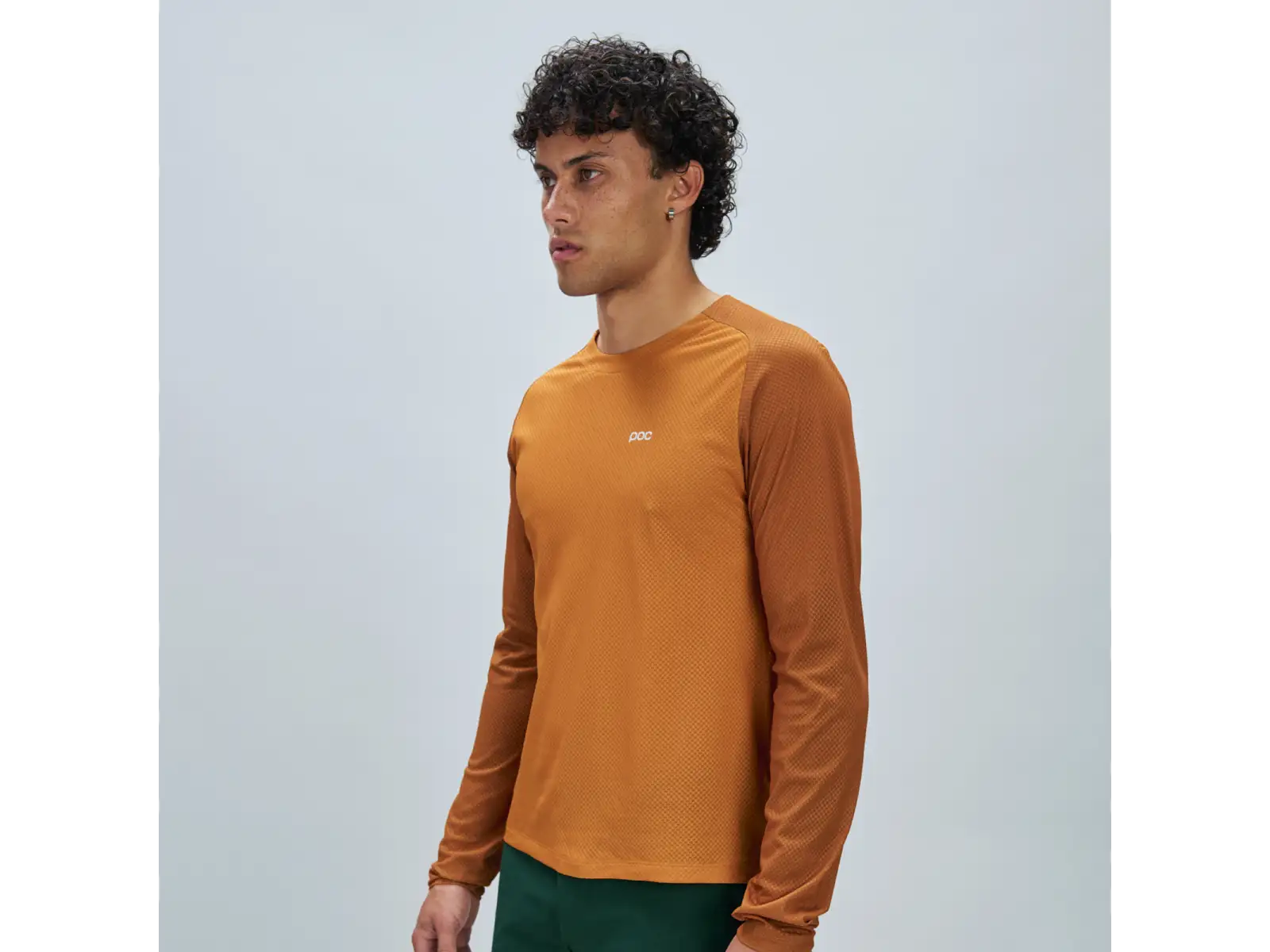 POC Motion Air men's jersey long sleeve Bauxite Brown