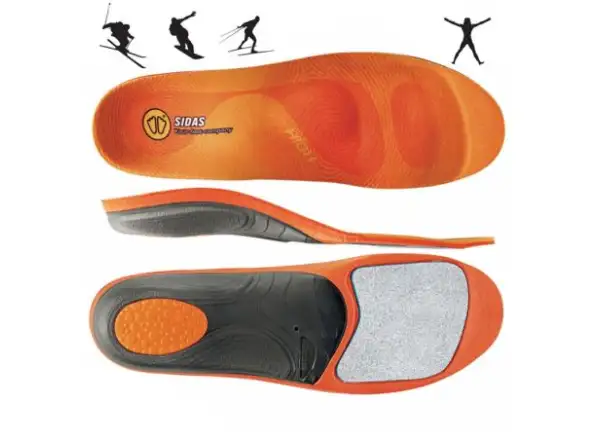 Sidas 3feet Winter High insoles high arch 1 pair
