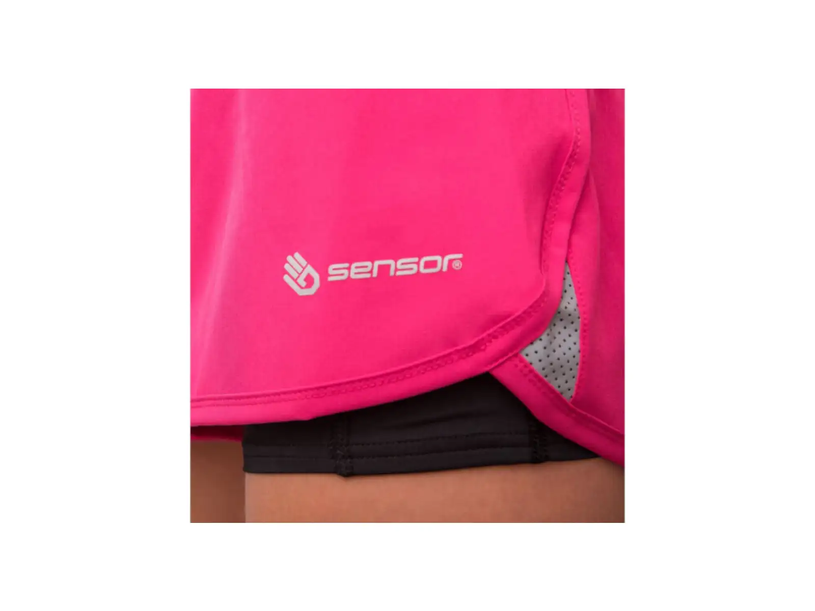 Sensor Trail women's shorts pink/black